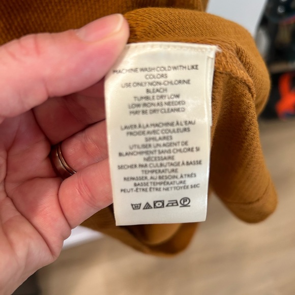 Square Neck, Waffle, rivet sleeves, Free People Top, size XL, New - Picture 4 of 5